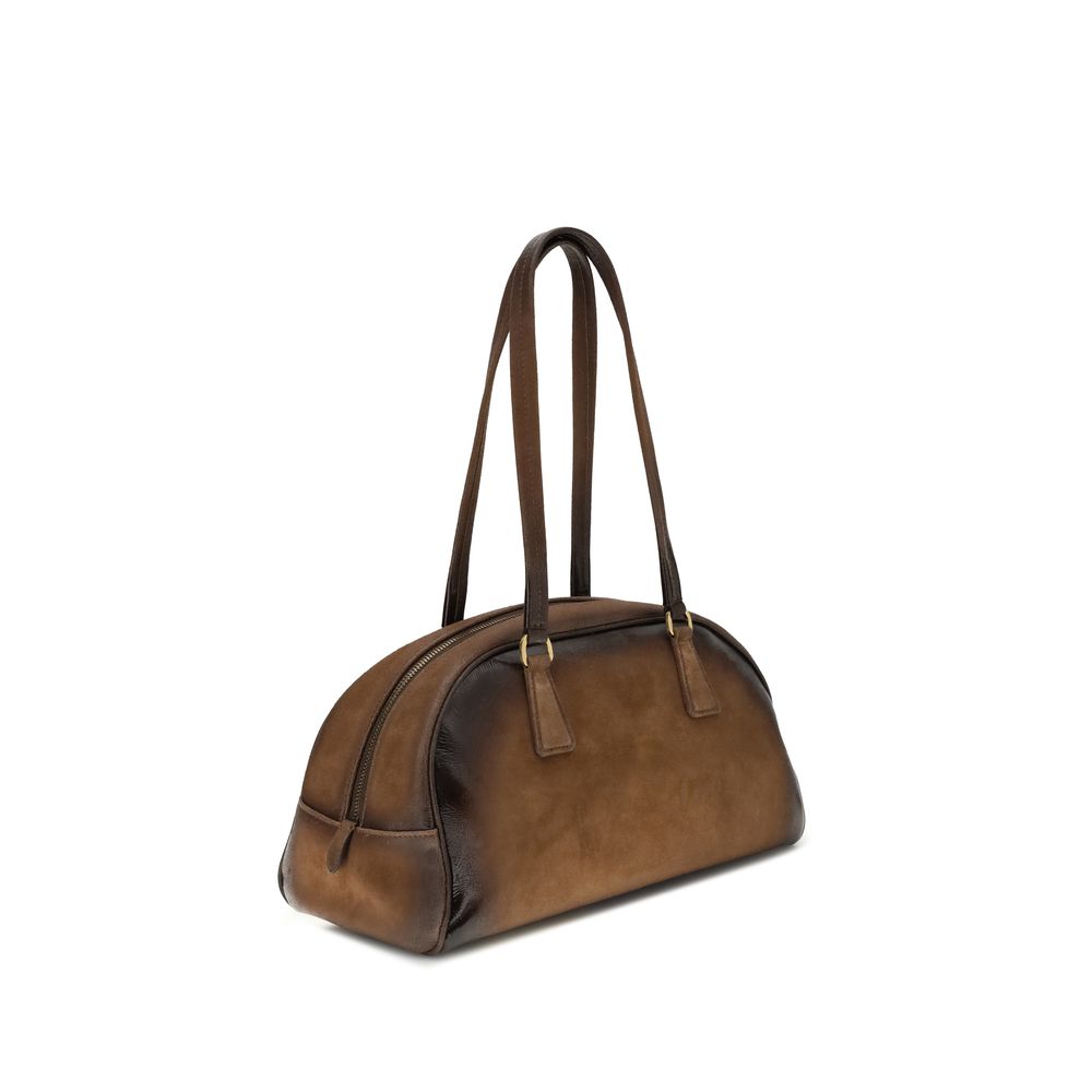 Prada Schultertasche aus Kalbshaut Bos Taurus in Multicolor