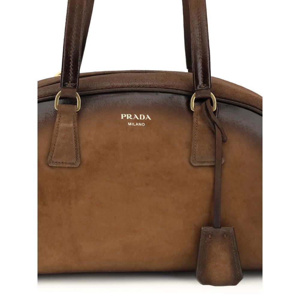 Prada Schultertasche aus Kalbshaut Bos Taurus in Multicolor