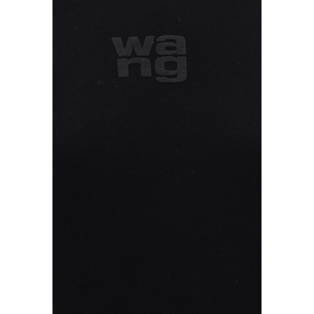 Alexander Wang Schwarzer Baumwoll-Sweatshirt