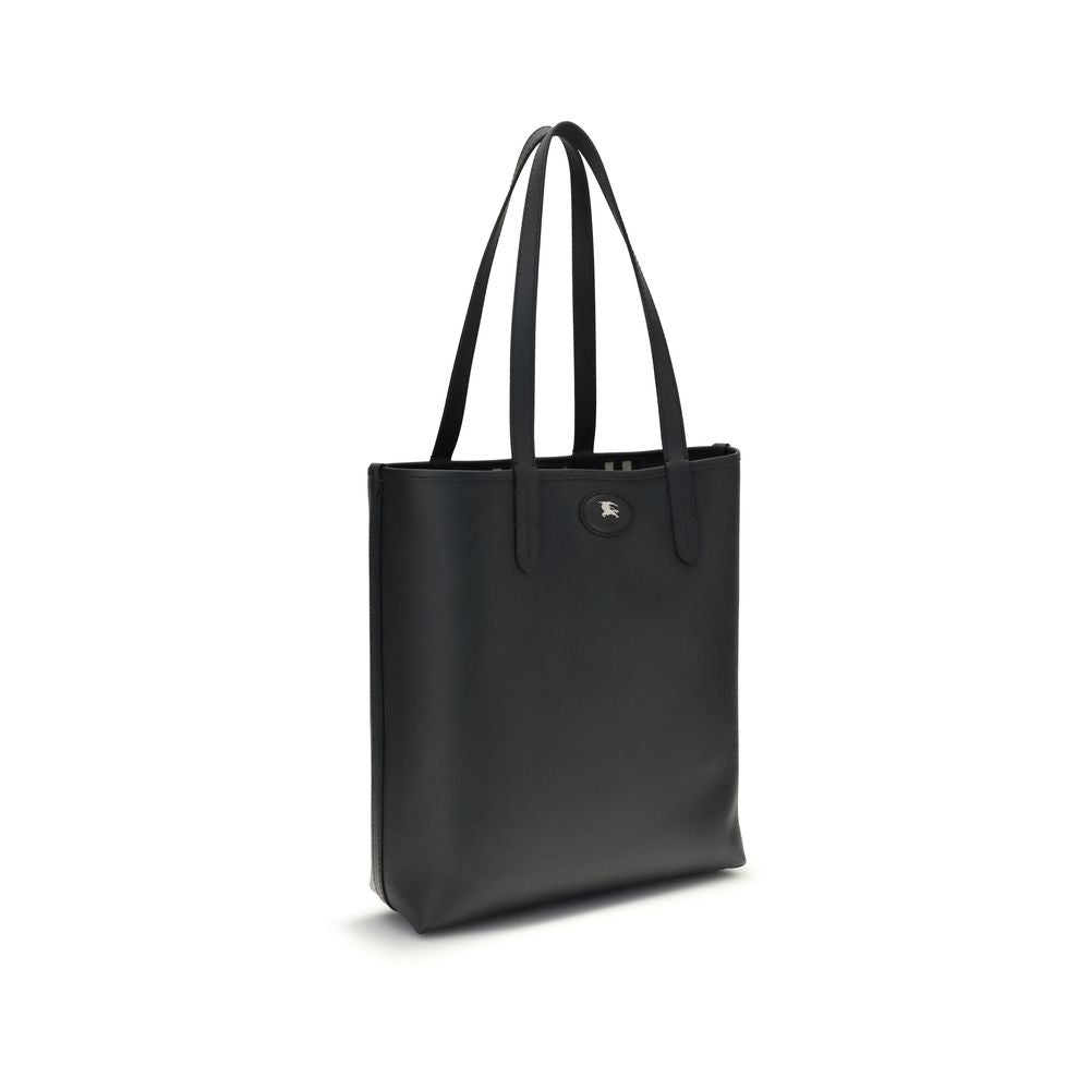 Burberry Schwarze Kalbshaut Bos Taurus Schultertasche