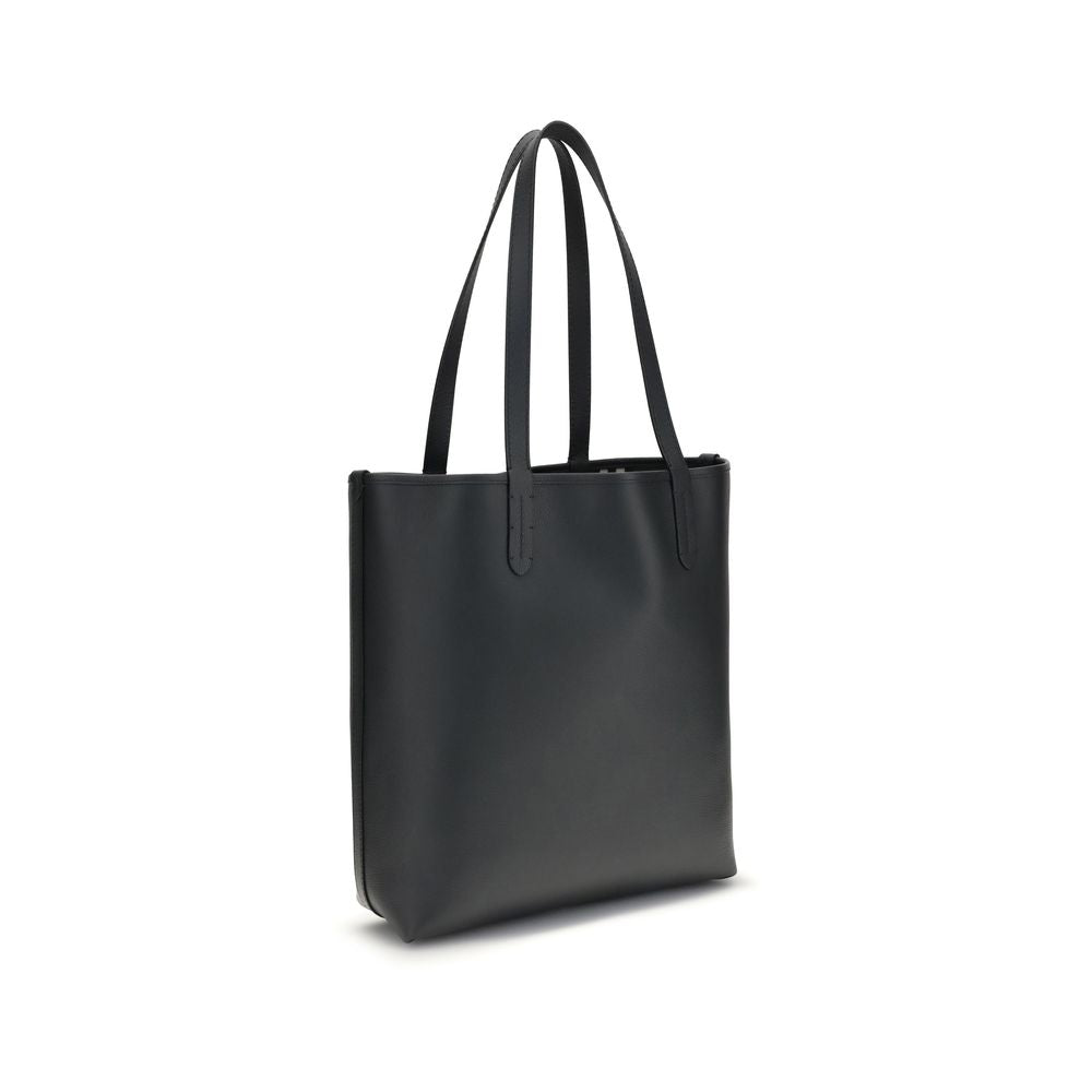 Burberry Schwarze Kalbshaut Bos Taurus Schultertasche