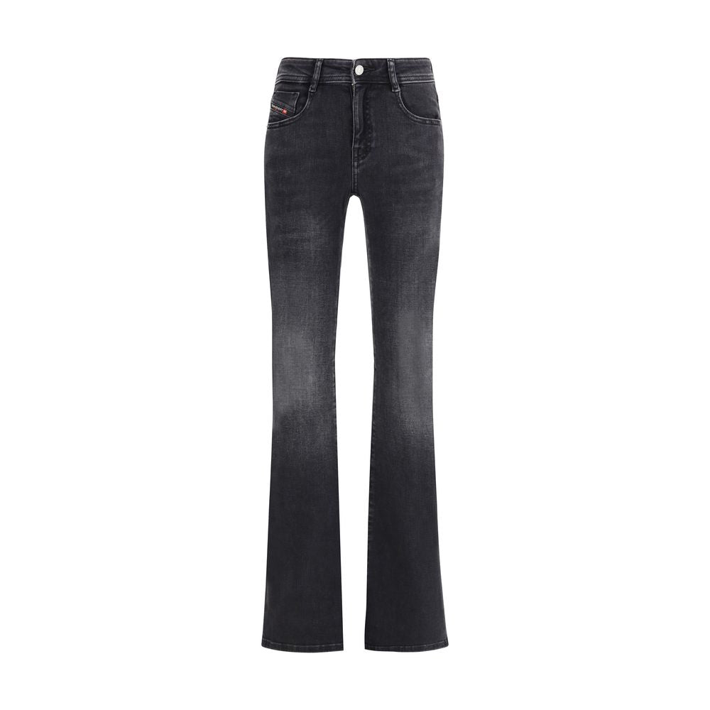 Diesel Blaues Baumwoll-Bootcut-Jeans