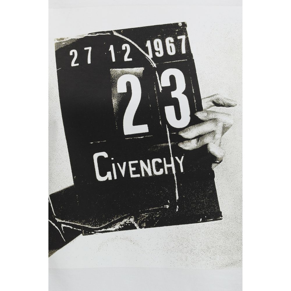 Givenchy Baumwoll-T-Shirt in Weiß