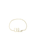 Chloé Gold Brass Thin Belt