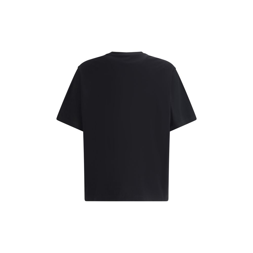 Prada Schwarzes Baumwoll-T-Shirt