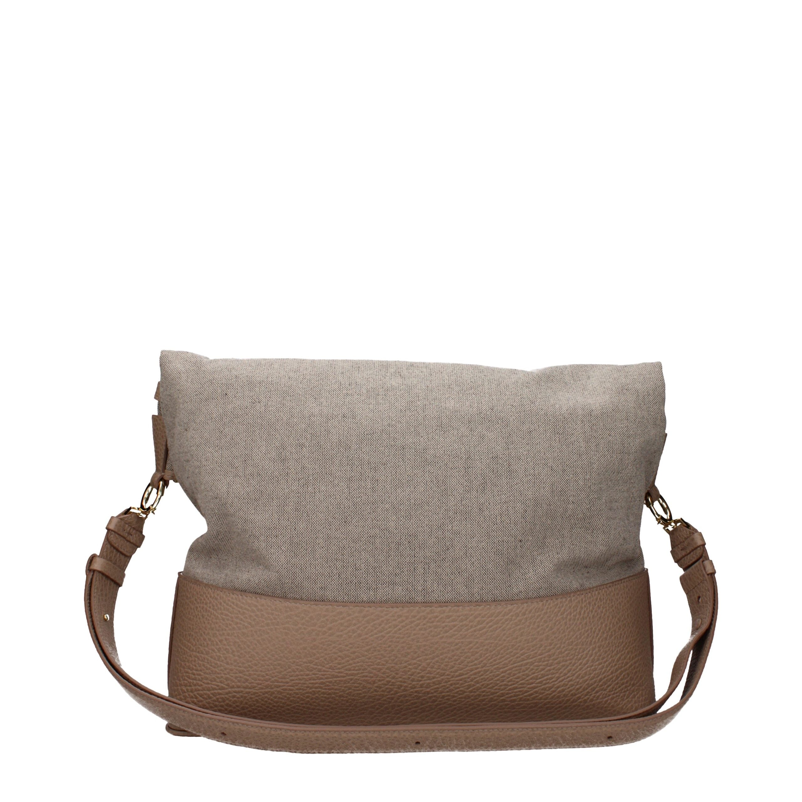 Maison Margiela Beige Stoff Schultertasche