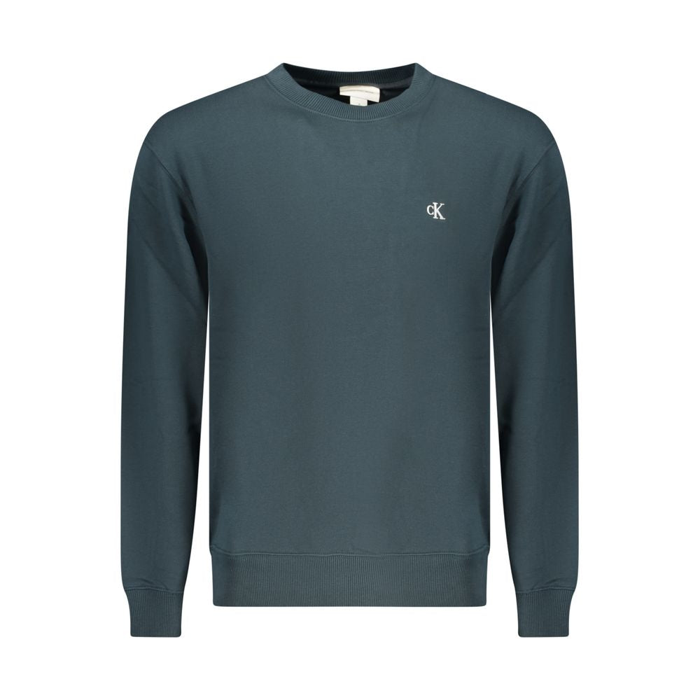 Calvin Klein Baumwoll-Sweatshirt in Blau