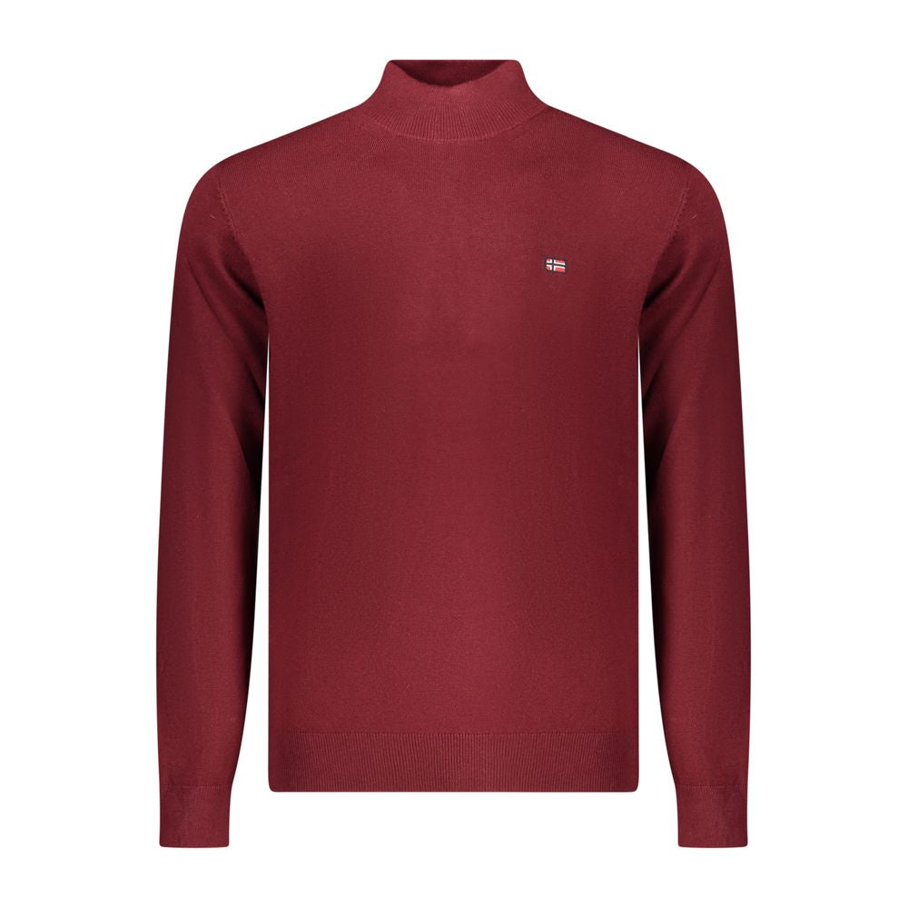 Norway 1963 Roten Polyester-Pullover