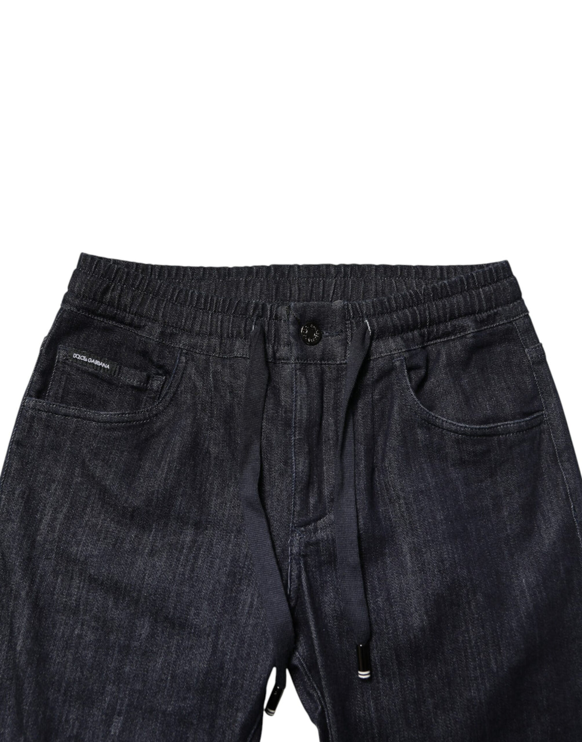 Dolce & Gabbana Schwarze Baumwoll-Stretch-Skinny-Jeans für Herren
