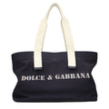 Dolce & Gabbana Blue Fabric Shoulder Bag
