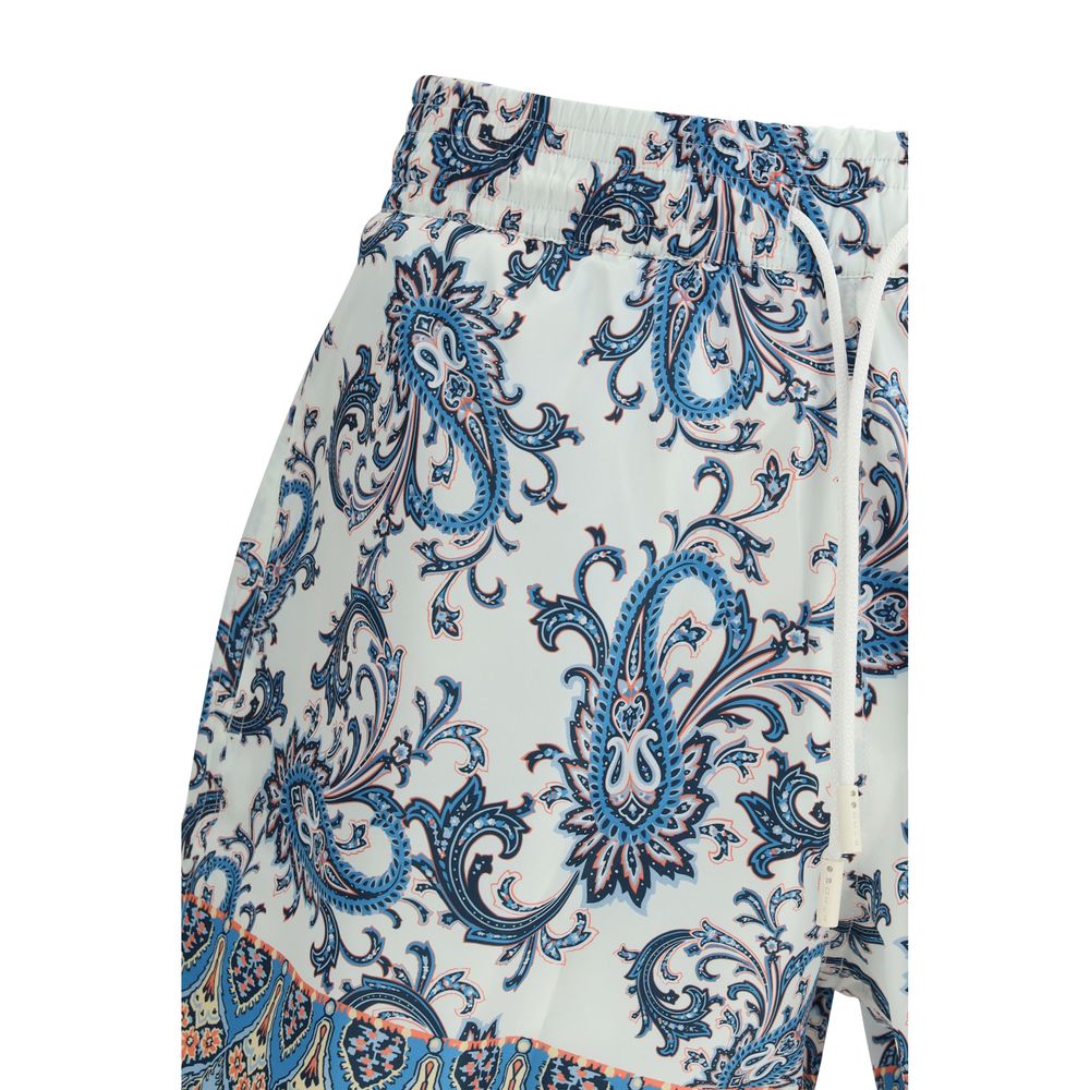 Etro Multicolor Polyester Short And Mini Shorts