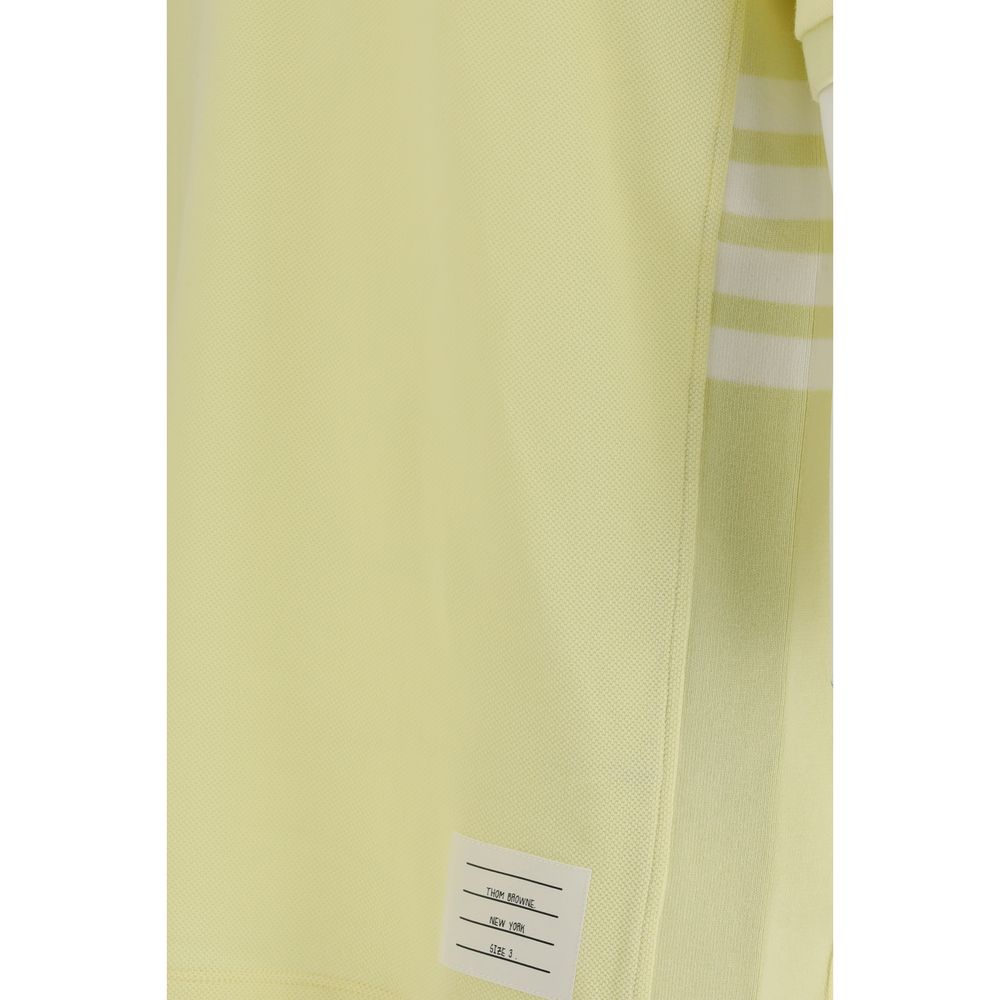 Thom Browne Bicolor Cotton Polo Shirt