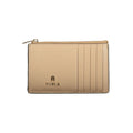 Furla Beige Leather Women Wallet