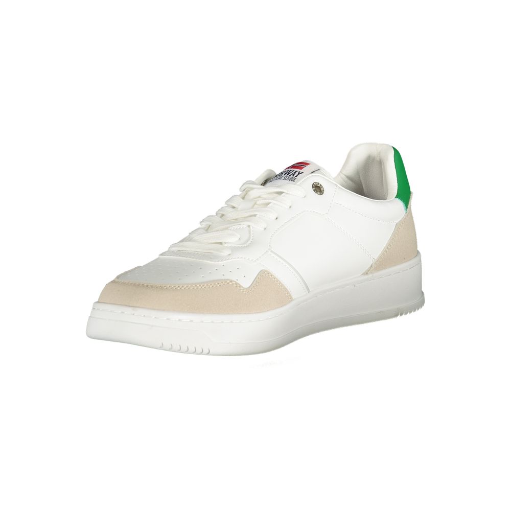 Norway 1963 White Polyurethane Men's Sneaker