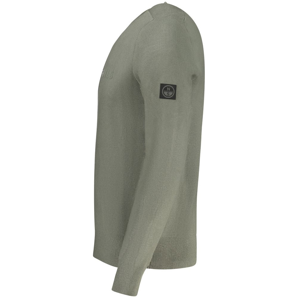 North Sails Verde Viscosa Men Sweater