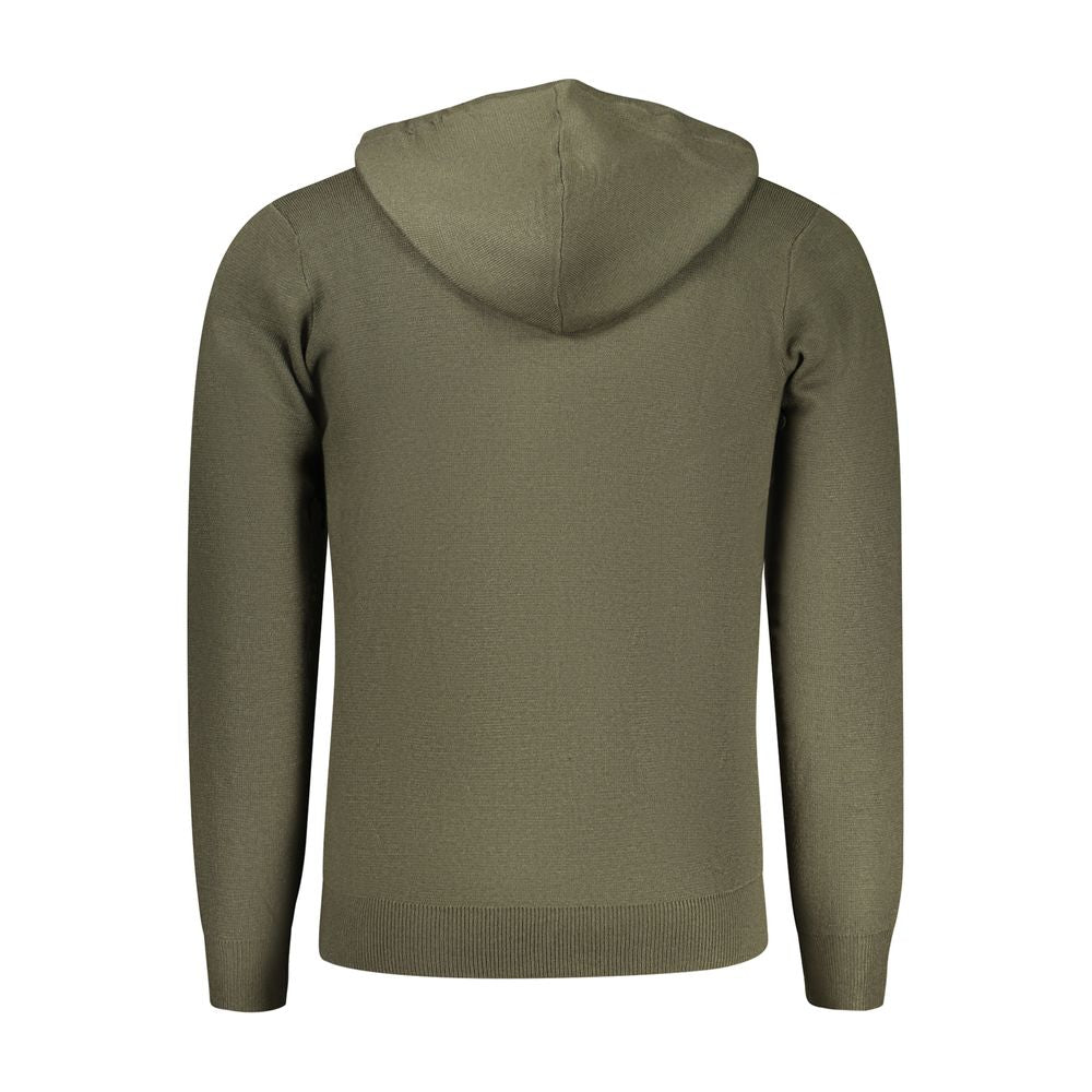 Norway 1963 Verde Poliammide Men Cardigan