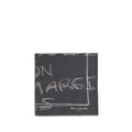 Maison Margiela Gray Silk Scarf
