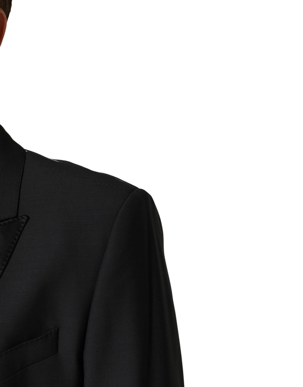 Dolce & Gabbana Zwarte MARTINI Single Breasted Jas Blazer