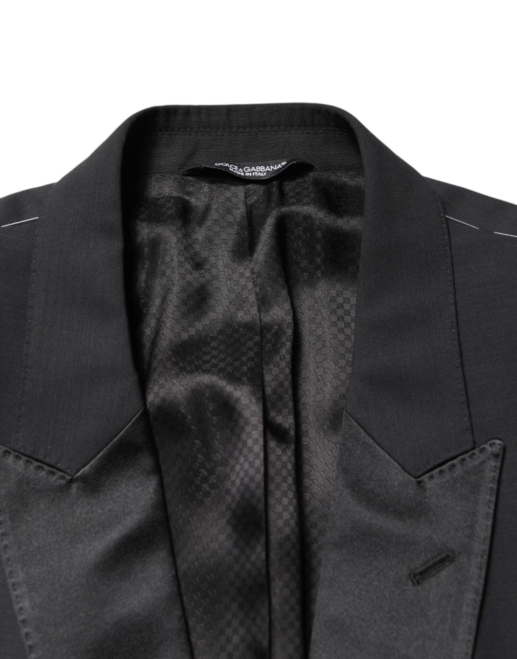 Dolce & Gabbana Zwarte MARTINI Single Breasted Jas Blazer