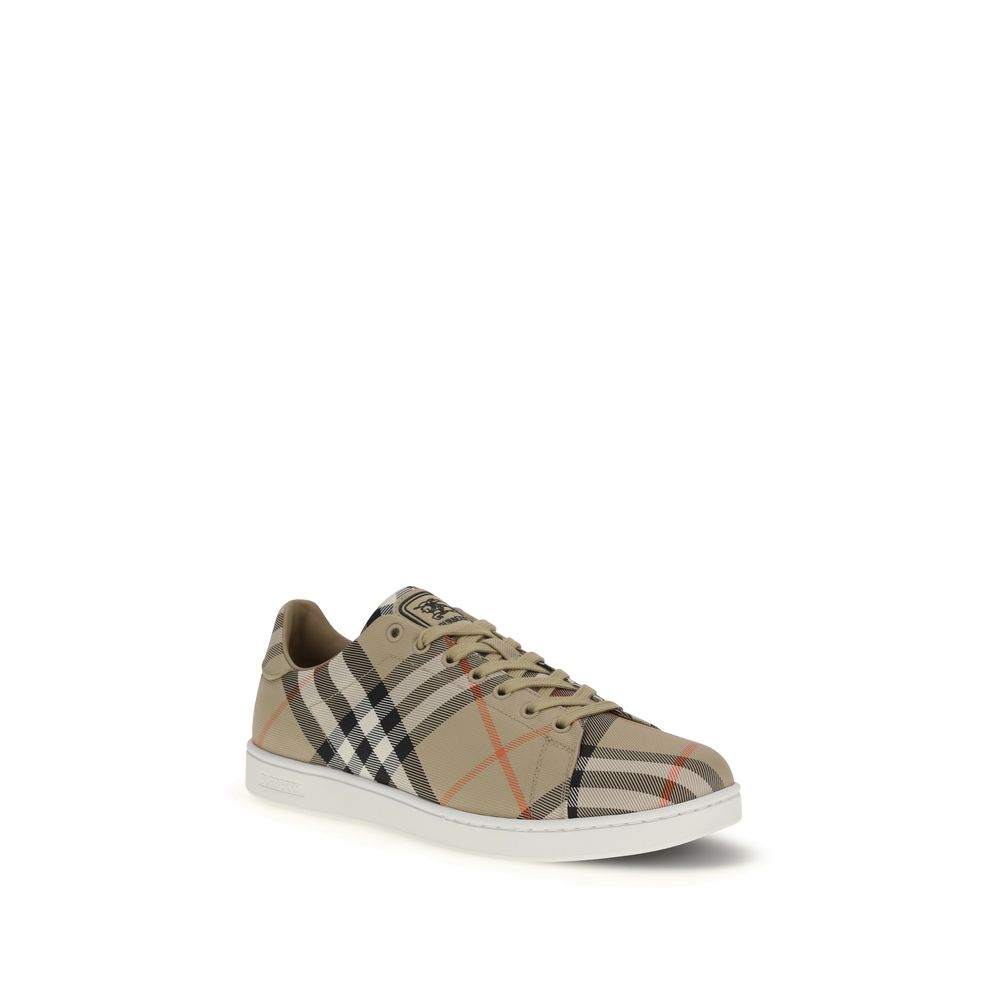 Burberry Multicolor Calf Leather Bos Taurus Low Top Sneakers