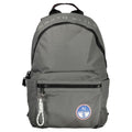 North Sails Grigio Polyester Men Backpack