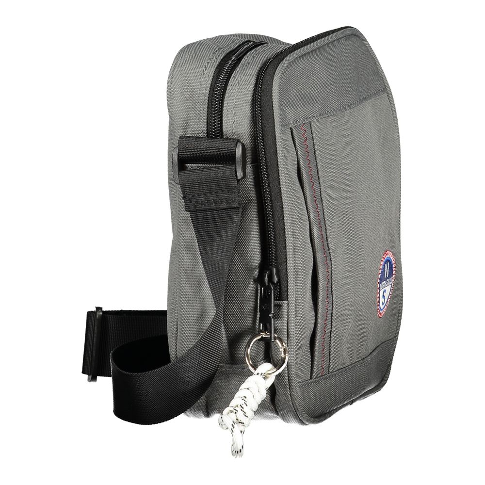North Sails Grigio Polyester Man Shoulder Bag