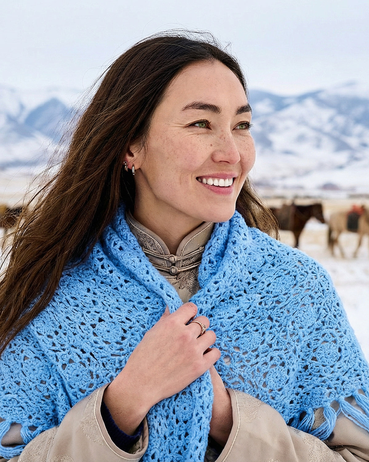 Kaschmirdreieck LA PAZ Damen