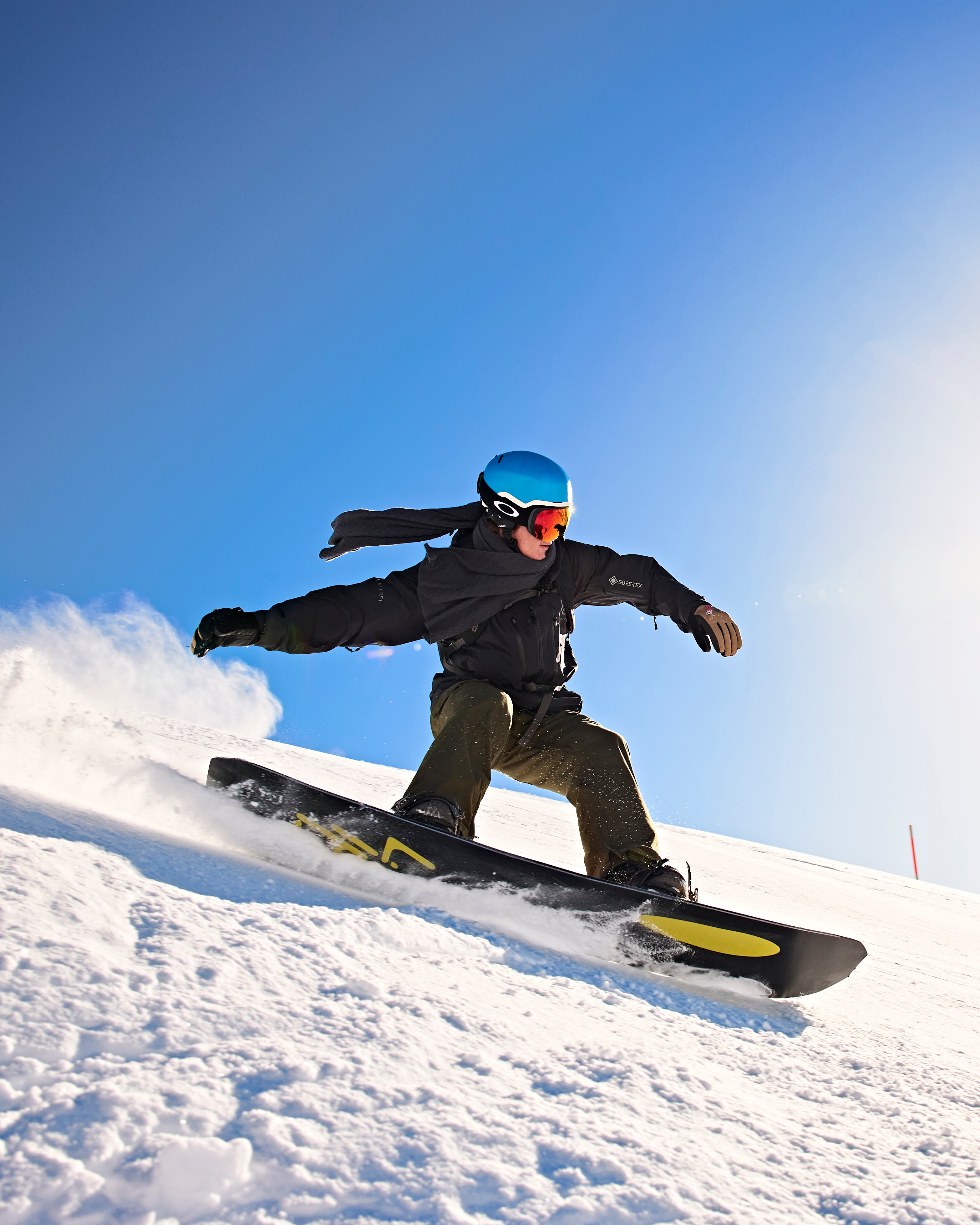 Kaschmirschal Carbon Herren