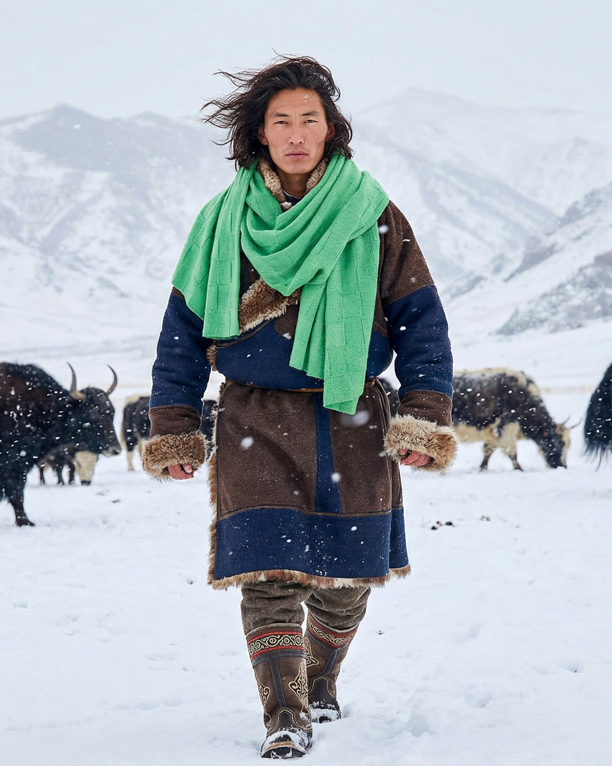 Kaschmirschal Bogota Herren