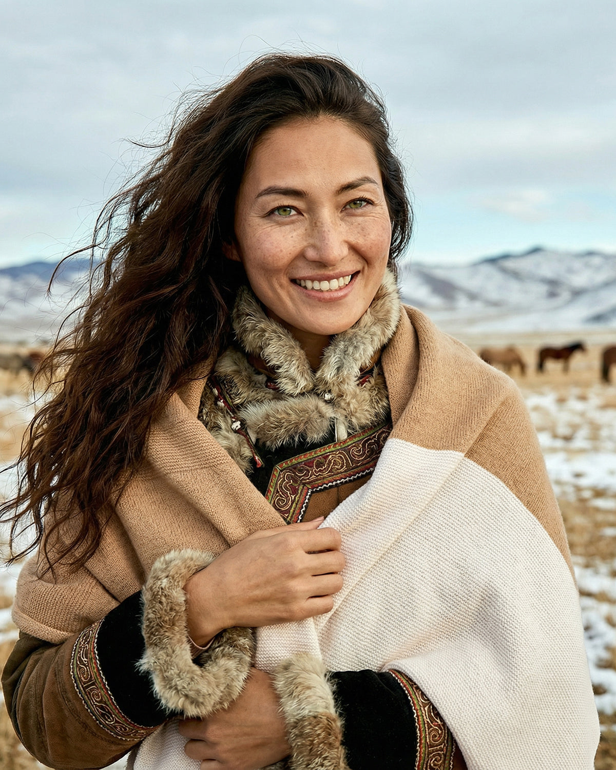 Kaschmirschal Tokio Damen