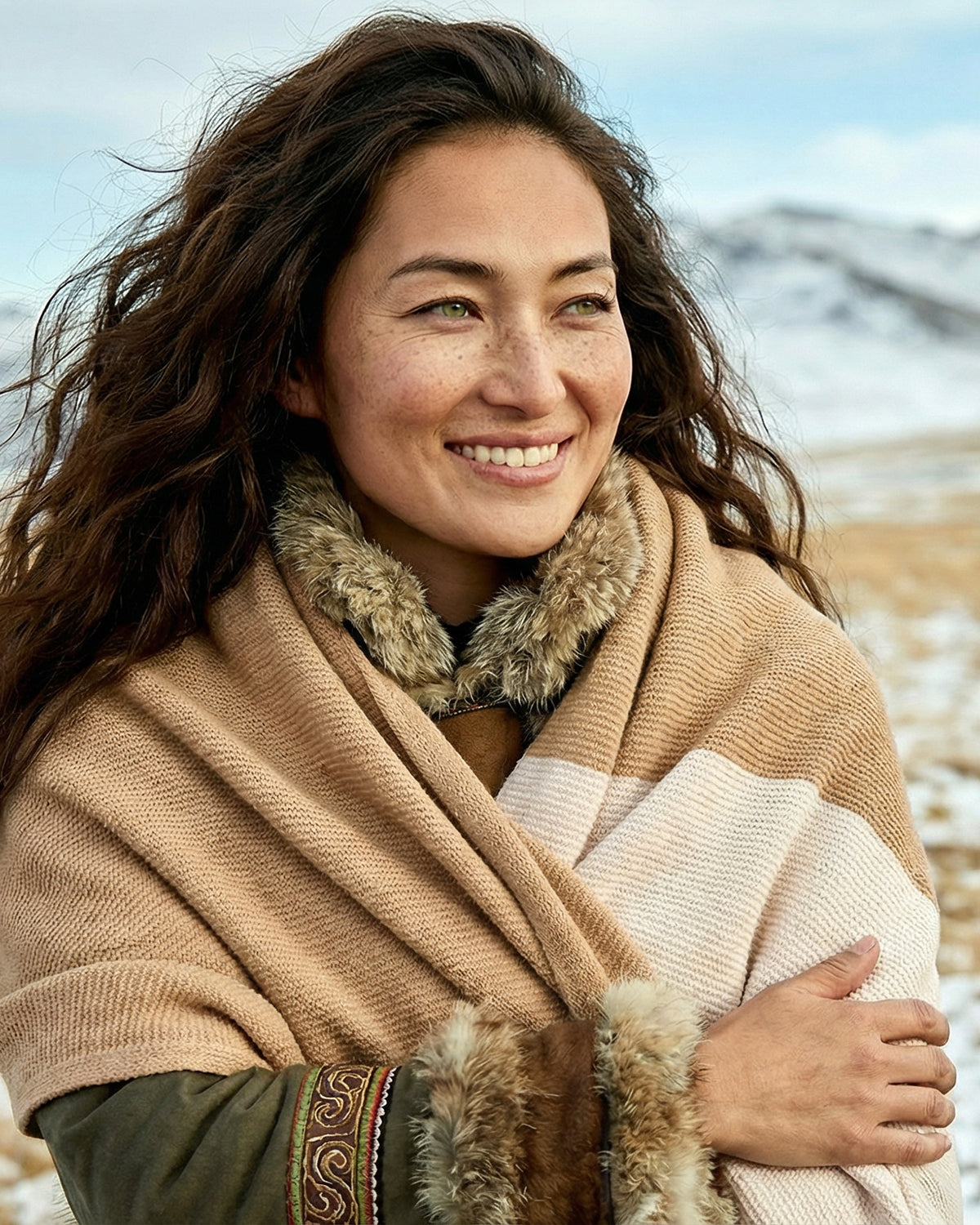 Kaschmirschal Tokio Damen