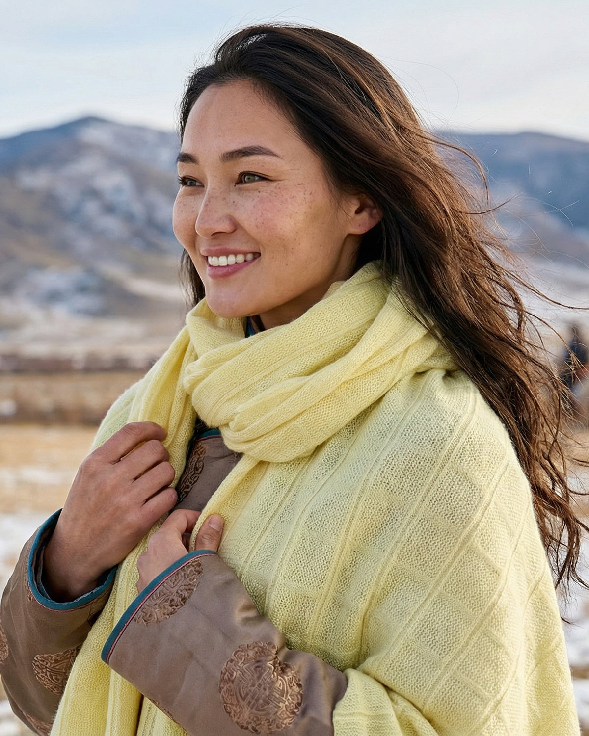 Kaschmirschal Bhutan Damen