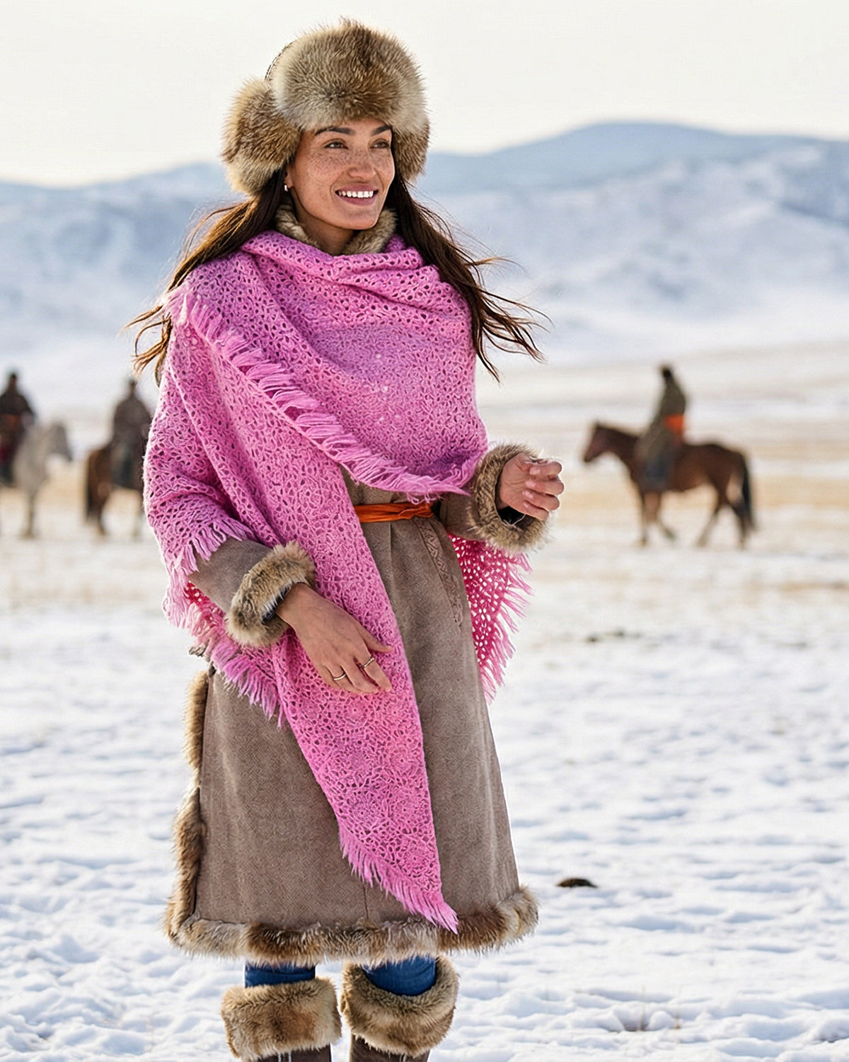 Kaschmirdreieck LA PAZ Damen