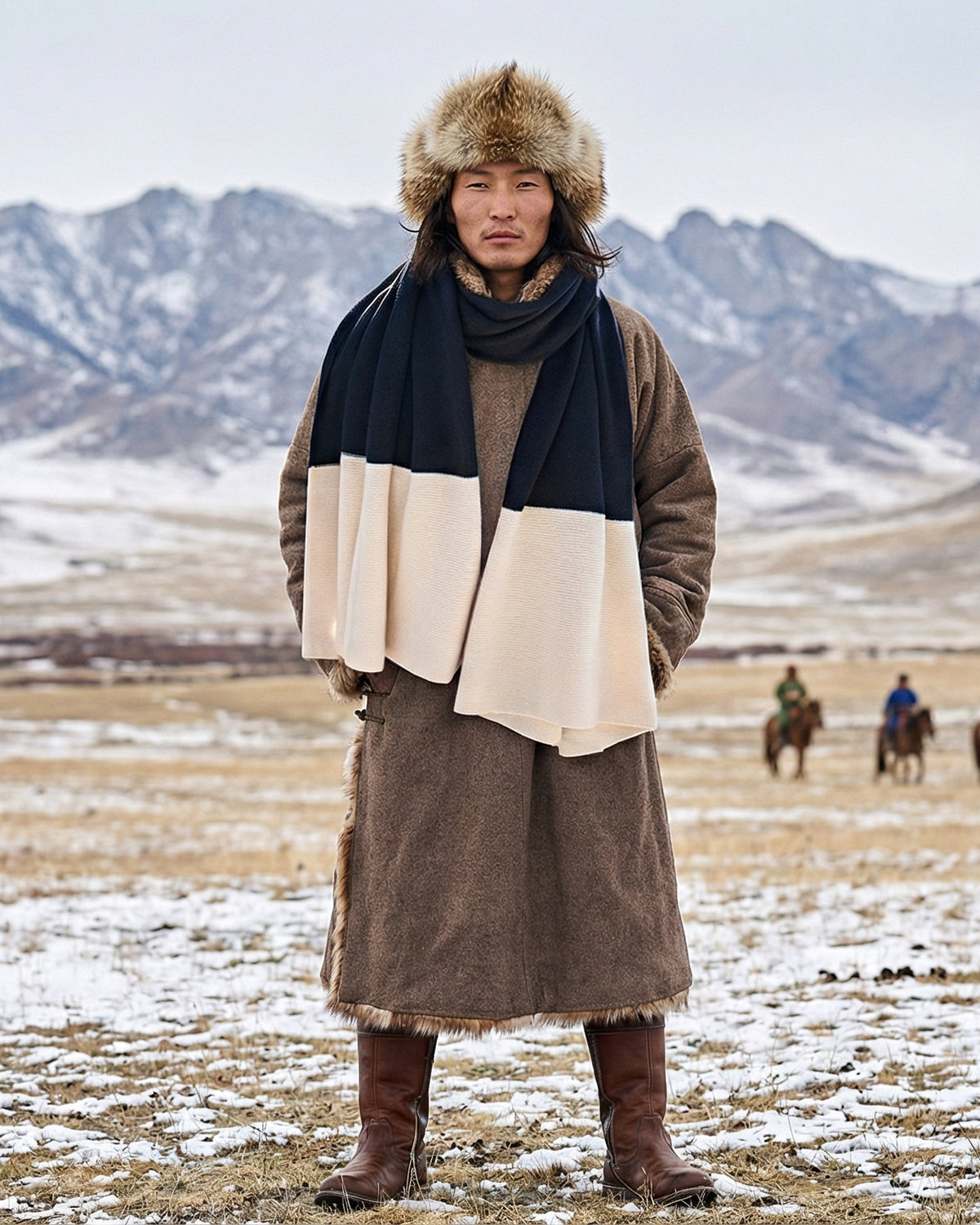 Kaschmirschal Tokio Herren