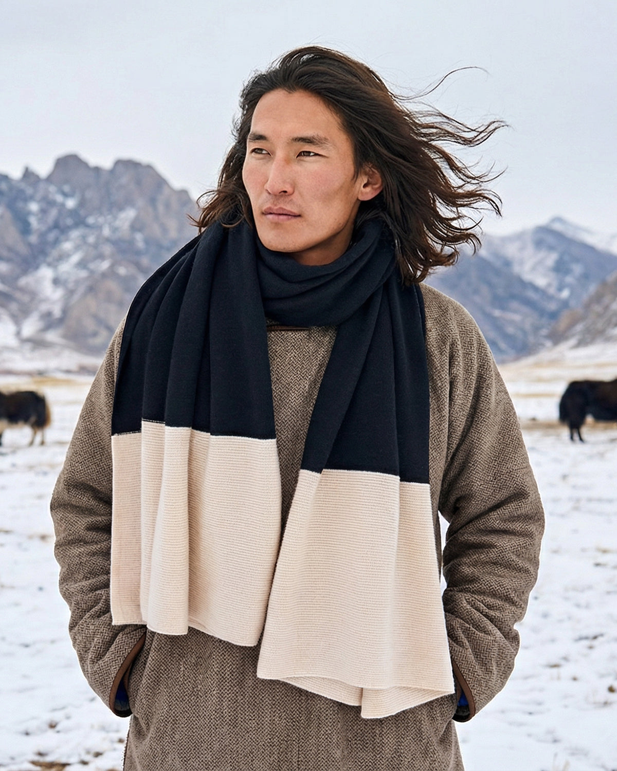 Kaschmirschal Tokio Herren