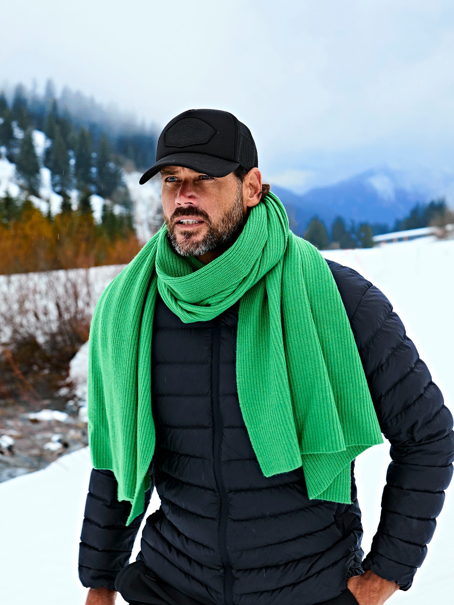 Kaschmirschal Zermatt Herren